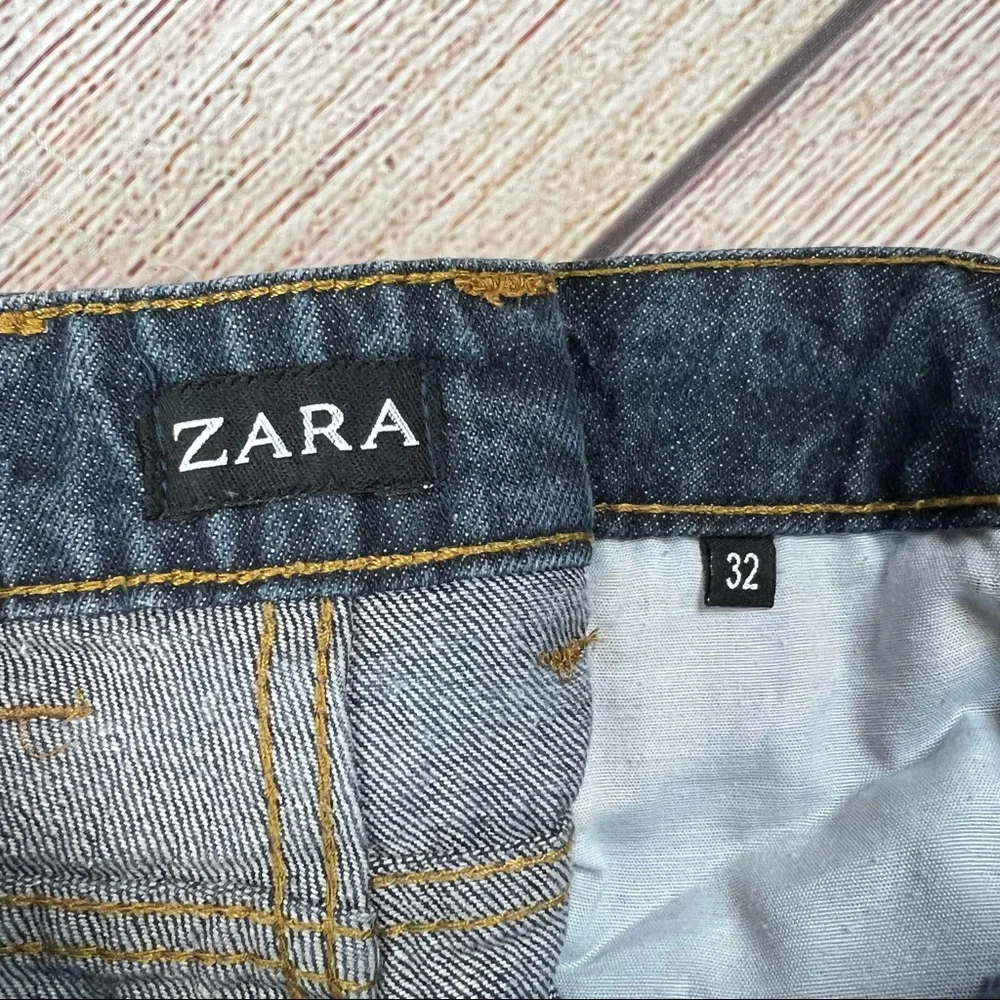 Zara Distressed Denim Cutoffs